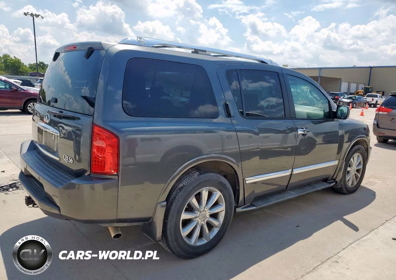 2010 Infiniti Qx56 Base VIN:5N3ZA0NE9AN907345 - 3