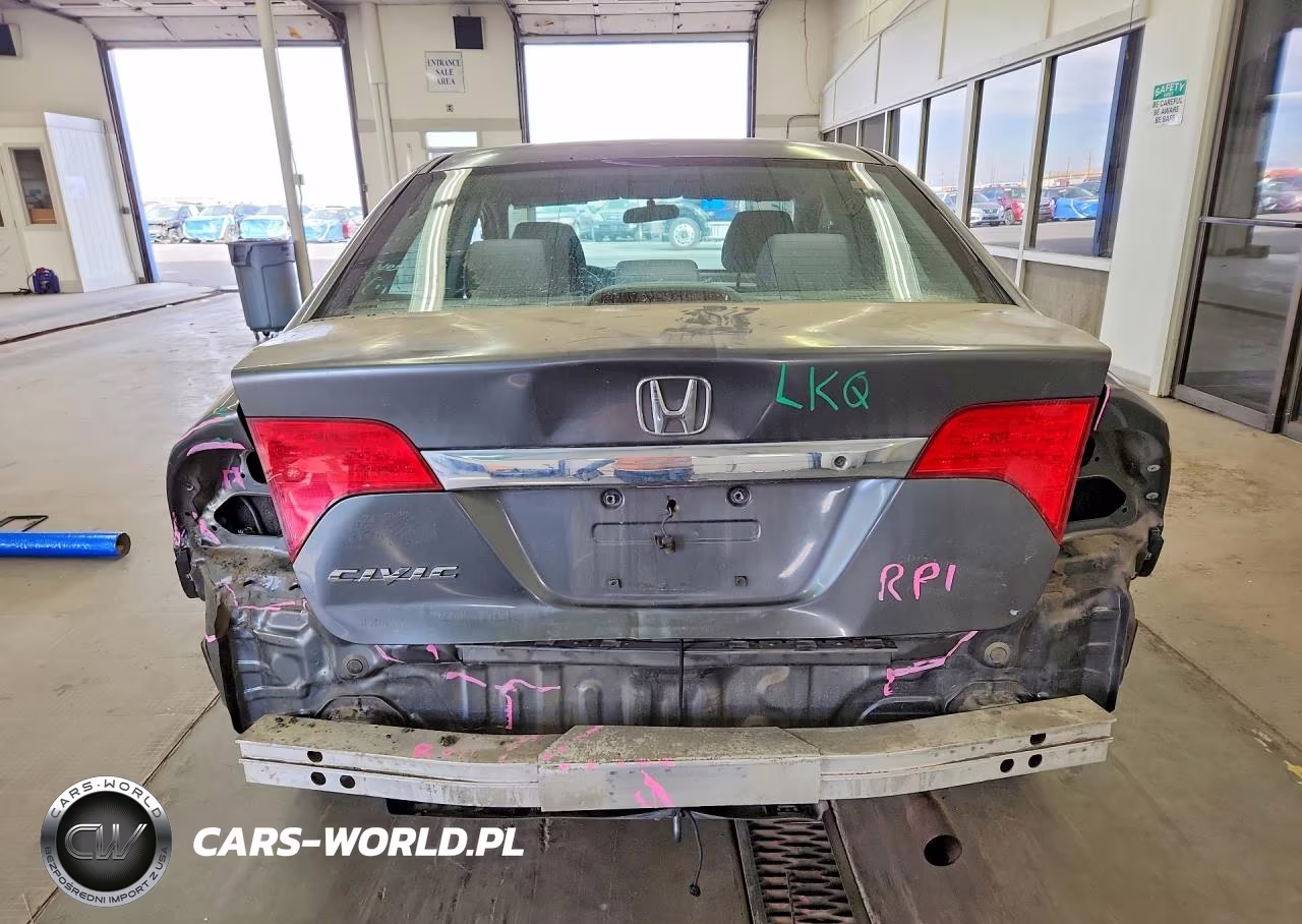 2009 Honda Civic Lx VIN:19XFA16559E032737 - 6