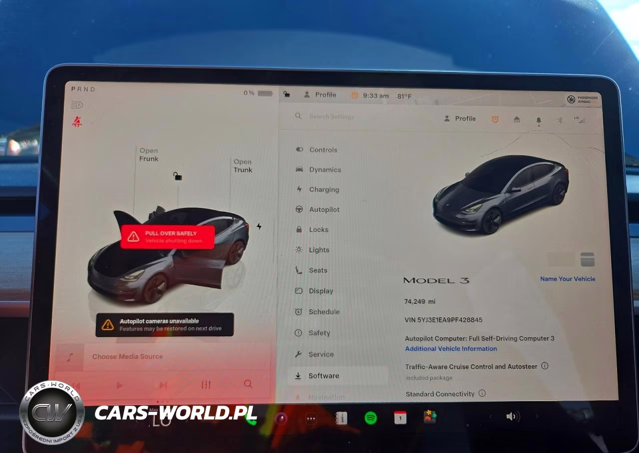 2023 Tesla Model 3 VIN:5YJ3E1EA9PF428845 - 9