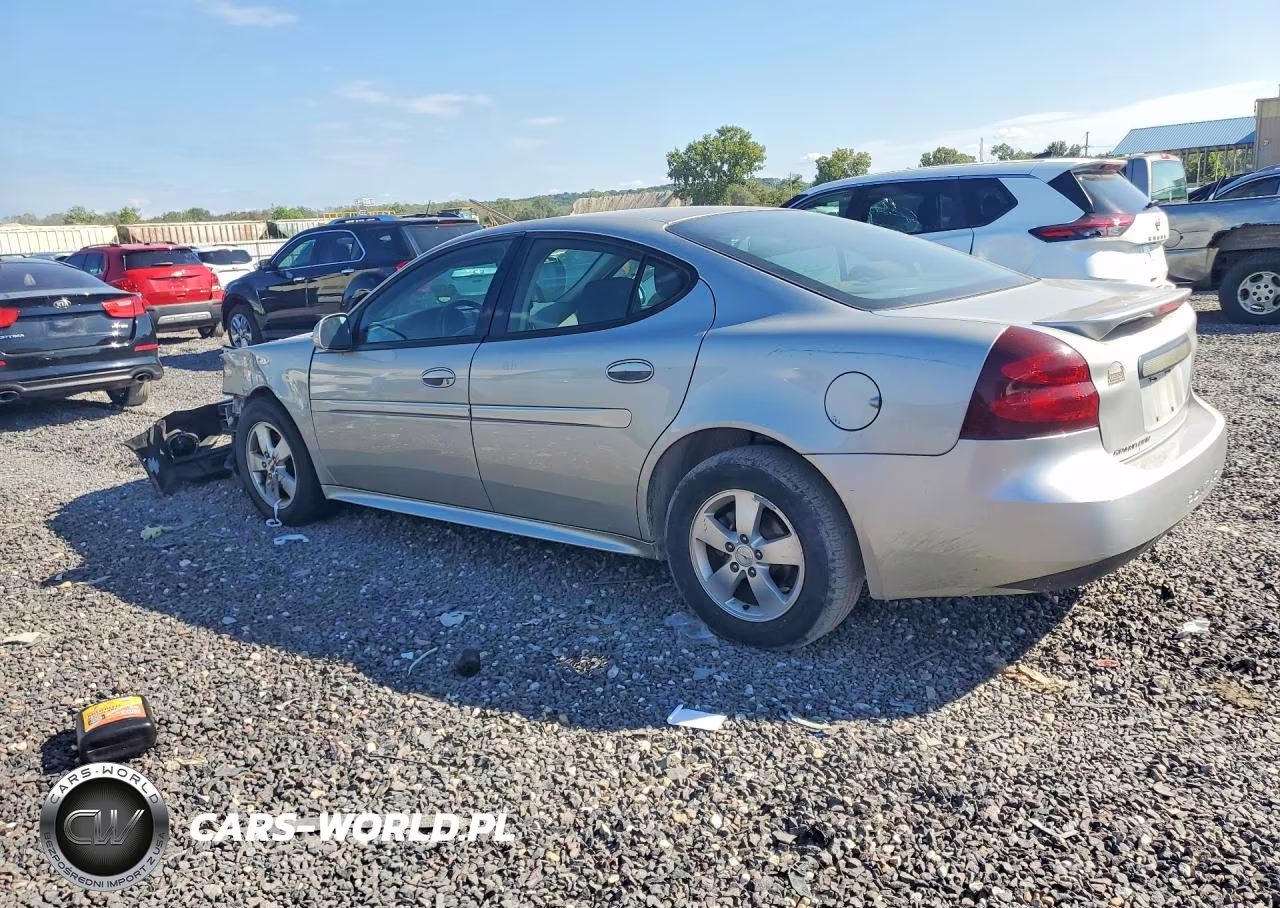 2008 Pontiac Grand Prix VIN:2G2WP552781101344 - 2