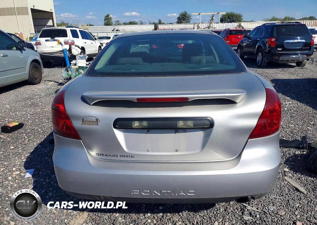 2008 Pontiac Grand Prix VIN:2G2WP552781101344 - 6