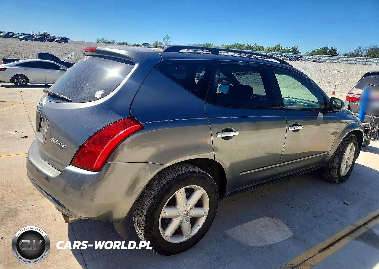 2005 Nissan Murano S VIN:JN8AZ08W45W410277 - 3