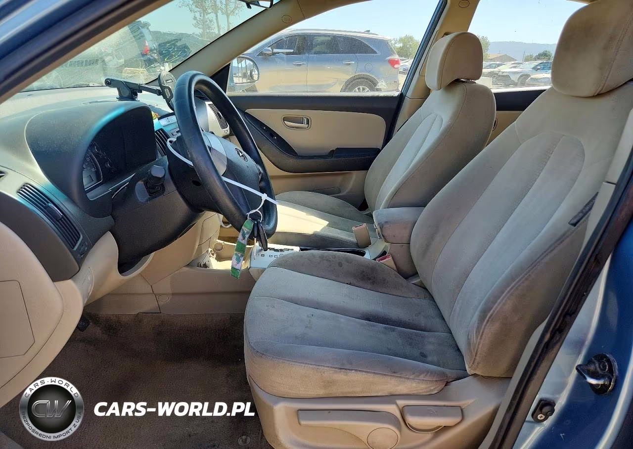2007 Hyundai Elantra Gls VIN:KMHDU46D87U140240 - 7