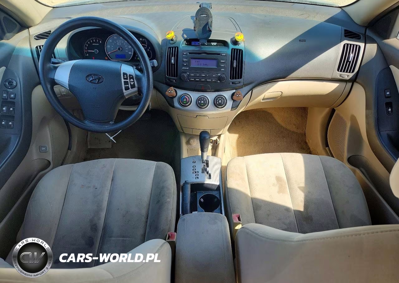 2007 Hyundai Elantra Gls VIN:KMHDU46D87U140240 - 8
