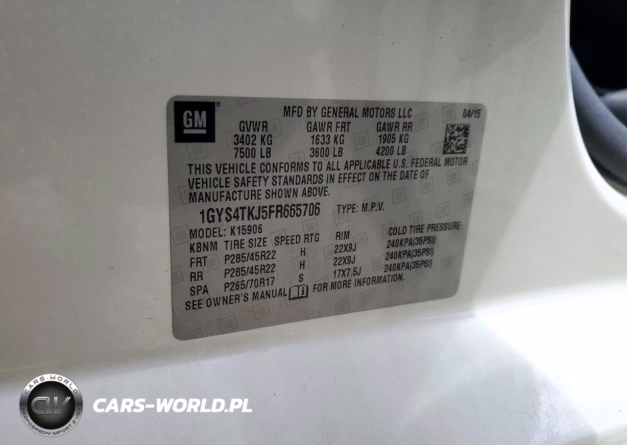 2015 Cadillac Escalade Esv Premium VIN:1GYS4TKJ5FR665706 - 13