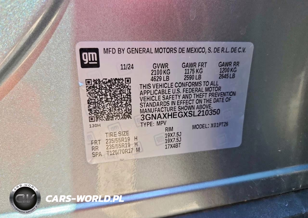 2025 Chevrolet Equinox Lt VIN:3GNAXHEGXSL210350 - 13