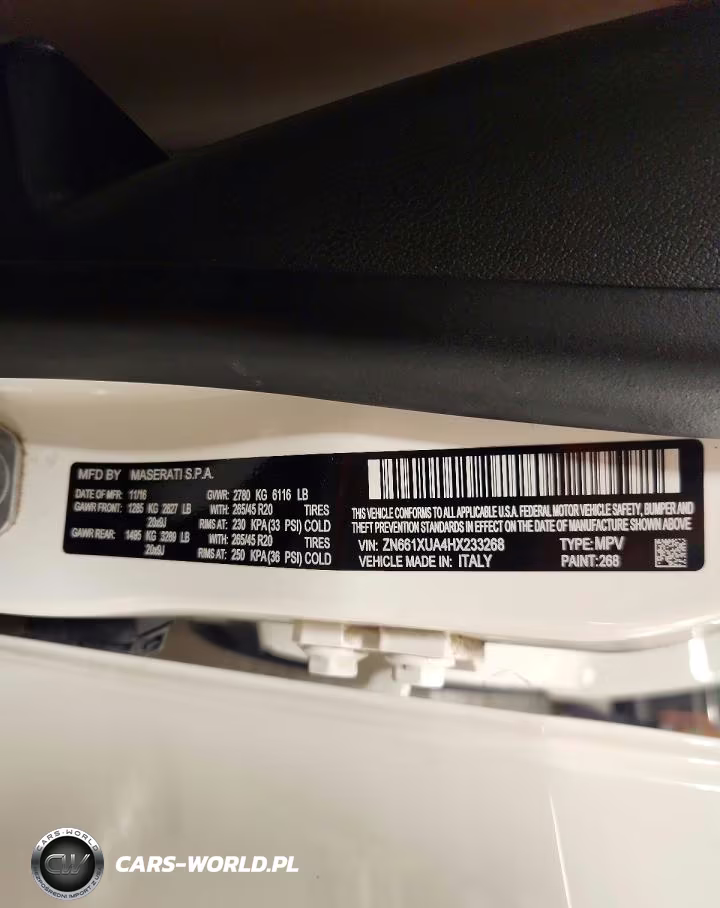 2017 Maserati Levante VIN:ZN661XUA4HX233268 - 13