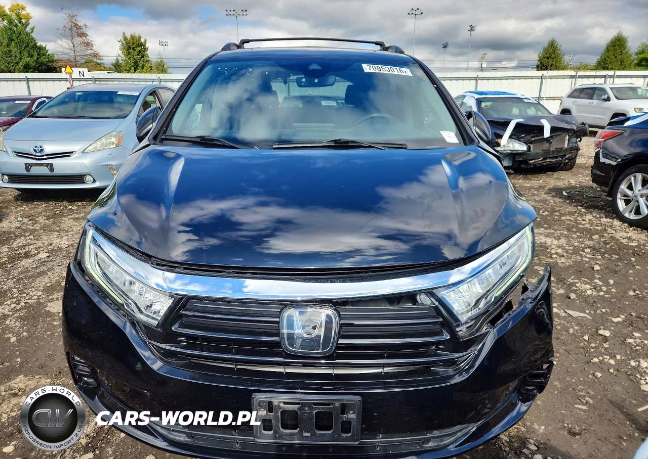 2021 Honda Odyssey Touring VIN:5FNRL6H8XMB040136 - 5