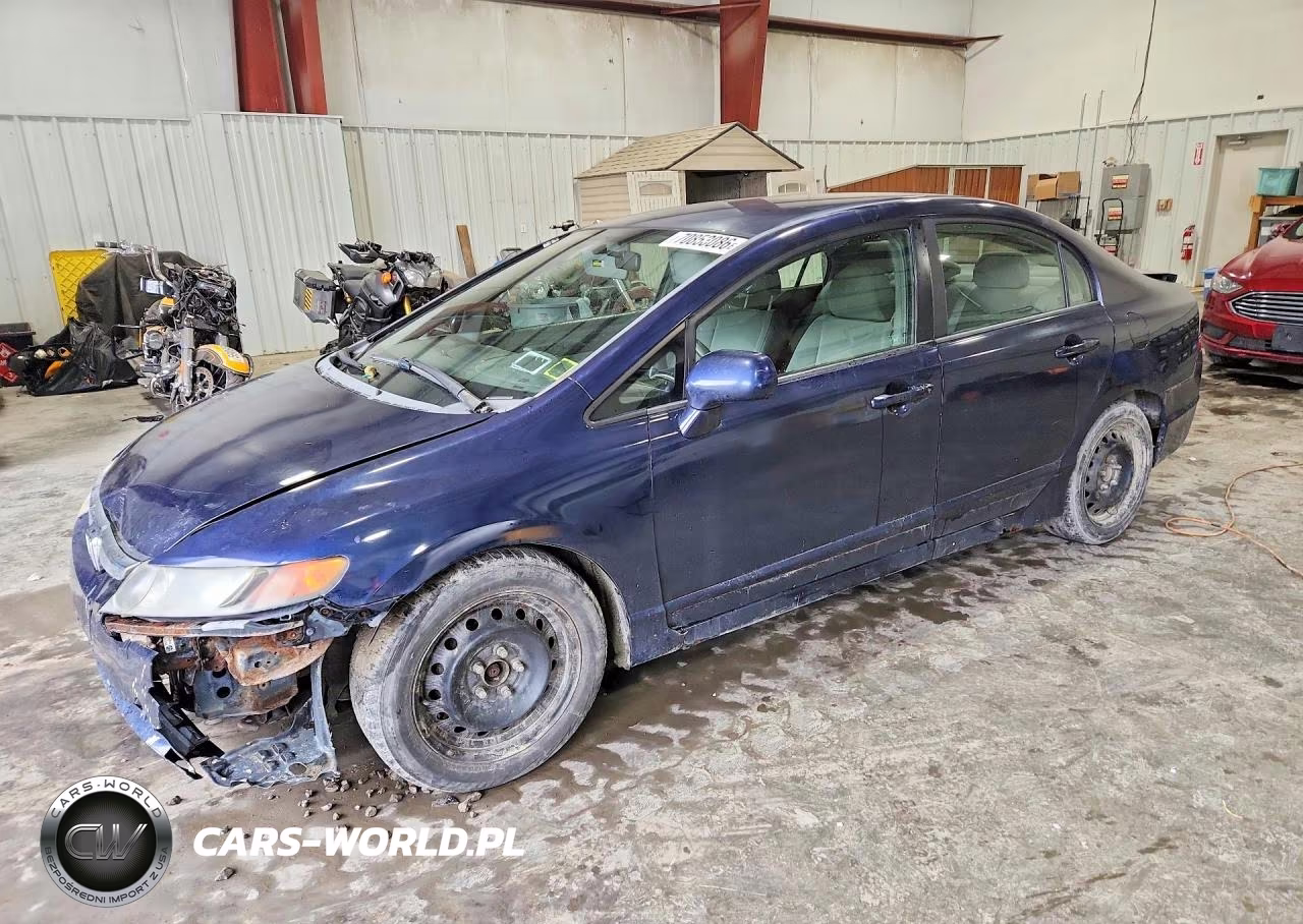 2007 Honda Civic Lx VIN:1HGFA16537L127304 - 1