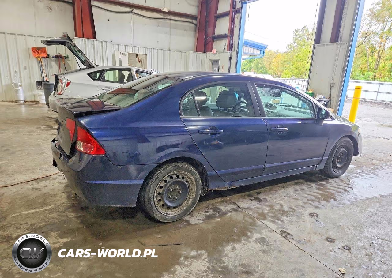 2007 Honda Civic Lx VIN:1HGFA16537L127304 - 3