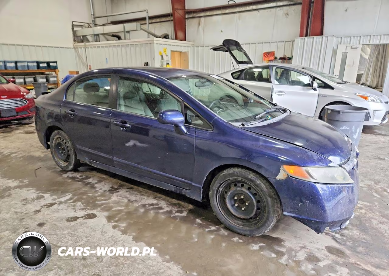 2007 Honda Civic Lx VIN:1HGFA16537L127304 - 4