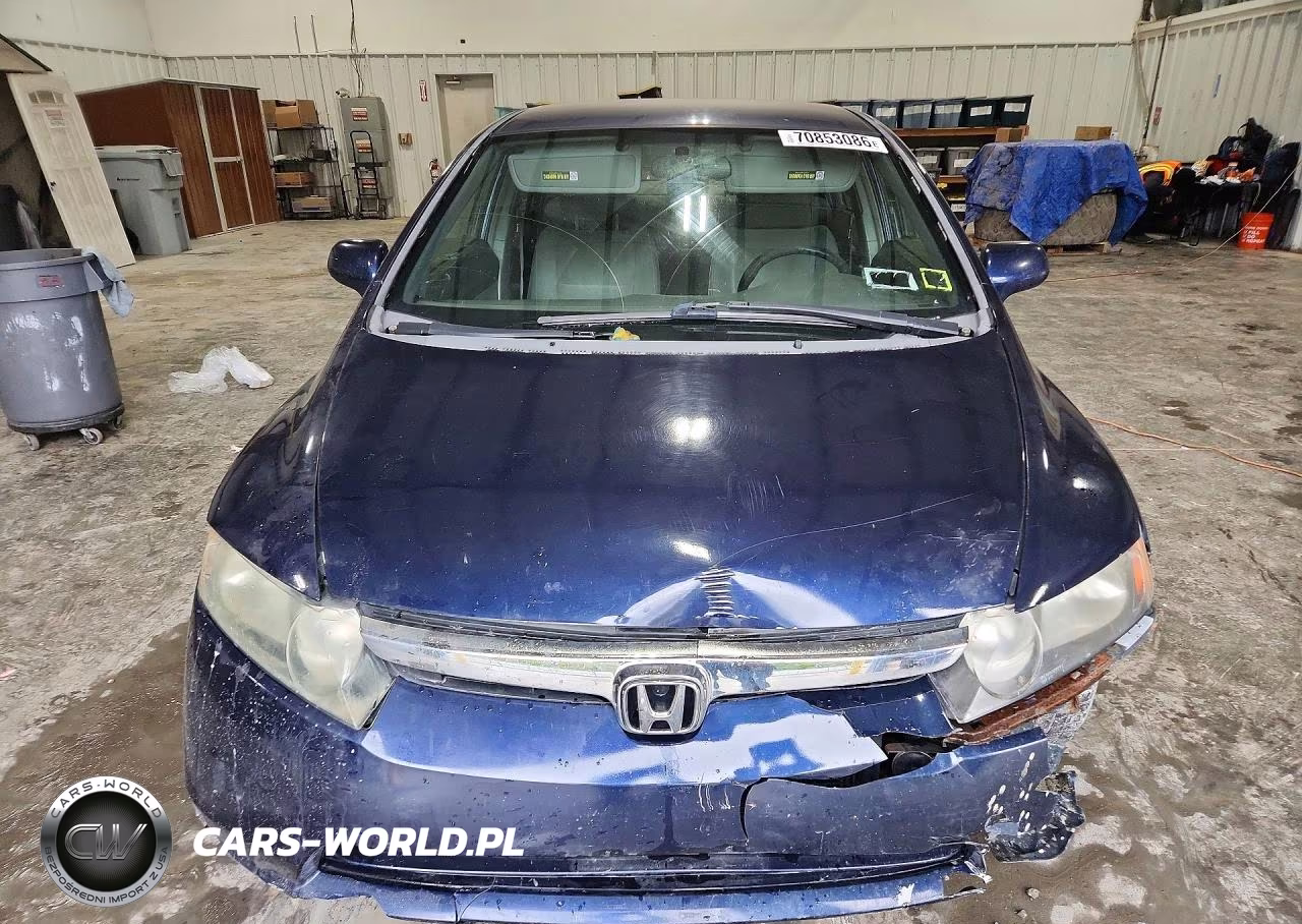 2007 Honda Civic Lx VIN:1HGFA16537L127304 - 5