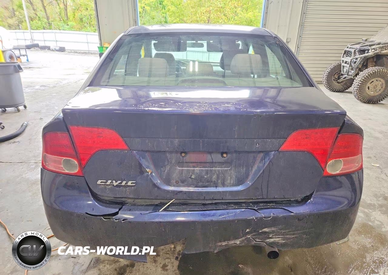 2007 Honda Civic Lx VIN:1HGFA16537L127304 - 6