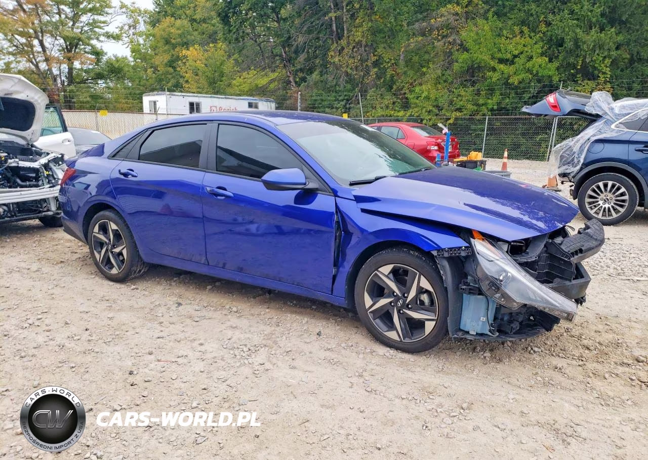 2023 Hyundai Elantra Sel VIN:KMHLS4AG0PU499004 - 4