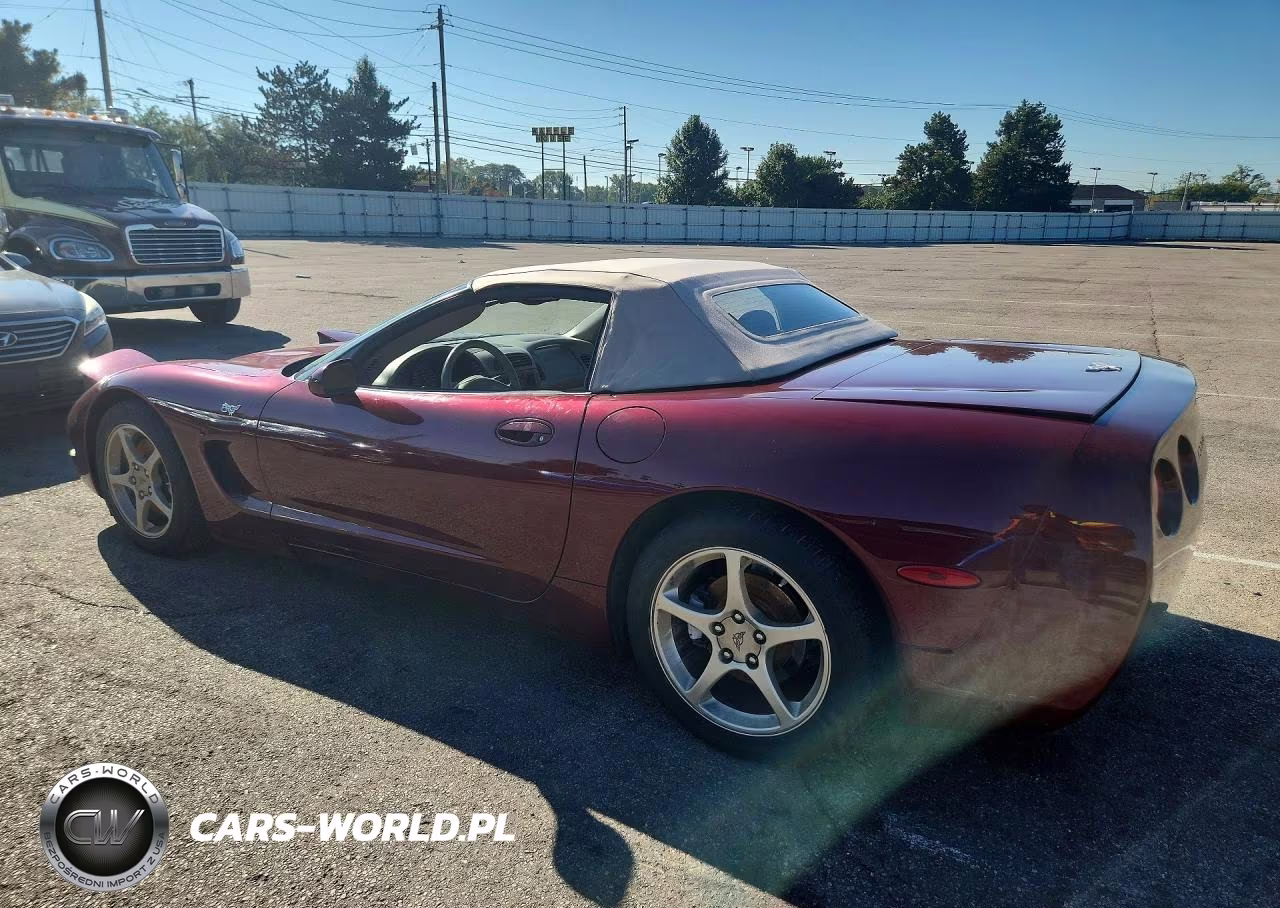 2003 Chevrolet Corvette VIN:1G1YY32GX35104499 - 2