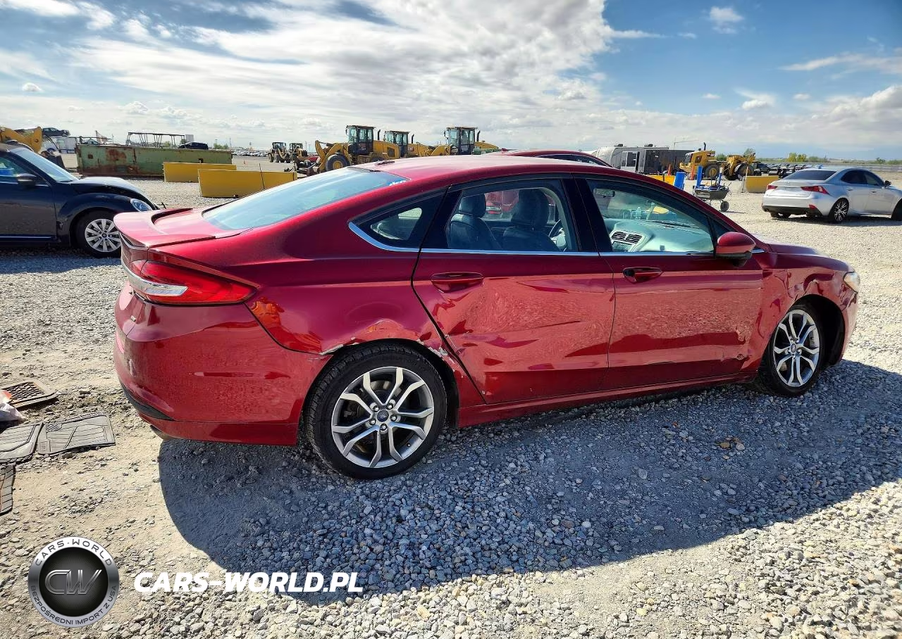 2017 Ford Fusion Se VIN:3FA6P0H73HR407917 - 3