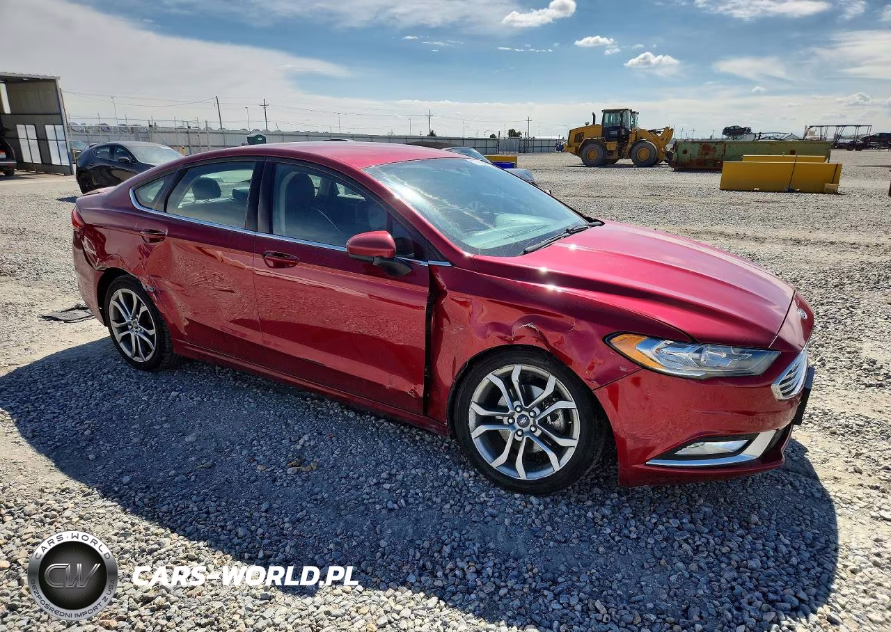 2017 Ford Fusion Se VIN:3FA6P0H73HR407917 - 4