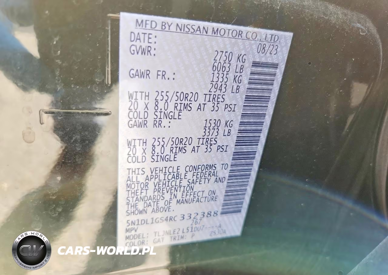 2024 Infiniti Qx60 Sensory VIN:5N1DL1GS4RC332388 - 13