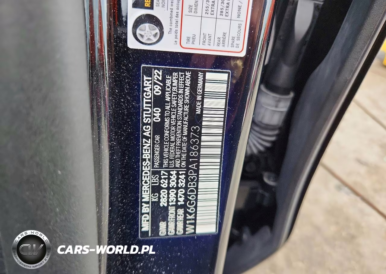 2023 Mercedes-Benz S 500 4Matic VIN:W1K6G6DB3PA186373 - 12