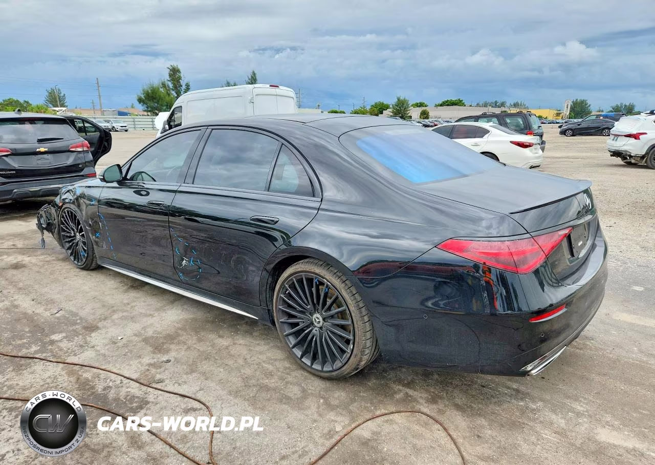 2023 Mercedes-Benz S 500 4Matic VIN:W1K6G6DB3PA186373 - 2
