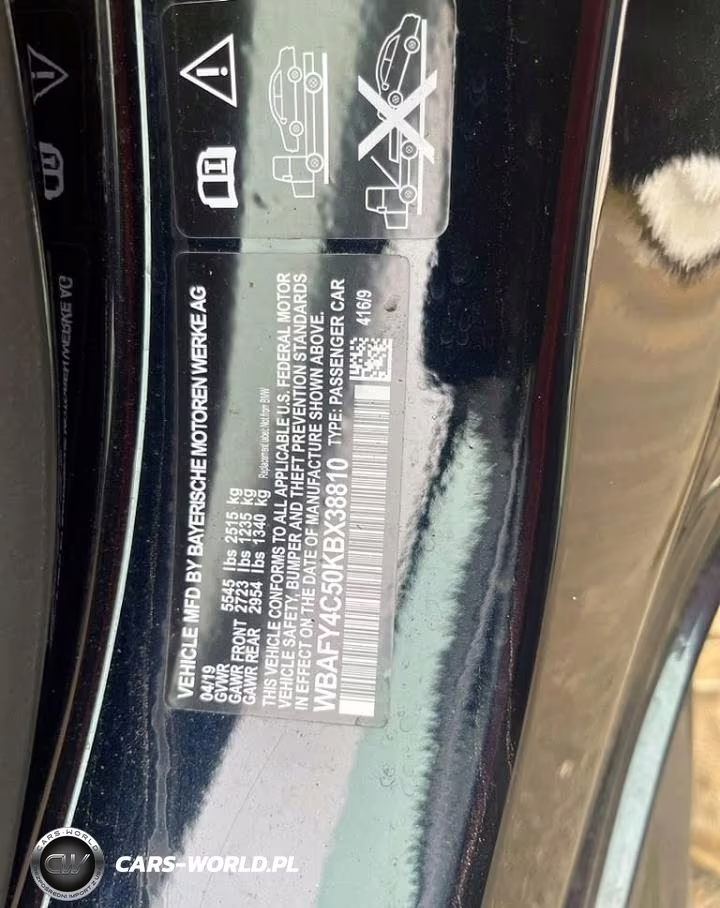 2019 BMW M850Xi VIN:WBAFY4C50KBX38810 - 15