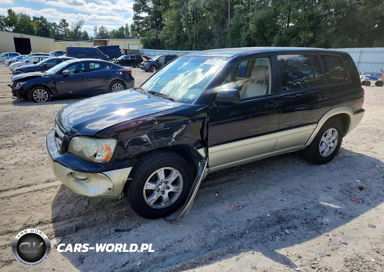 2002 Toyota Highlander Limited VIN:JTEGF21A820033858 - 1