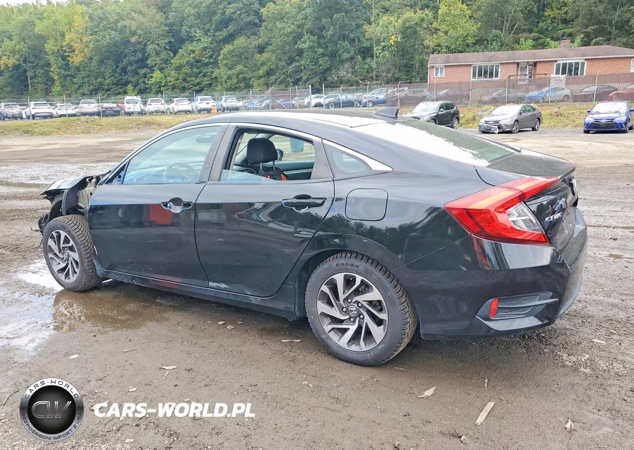 2017 Honda Civic Ex VIN:2HGFC2F7XHH539719 - 2