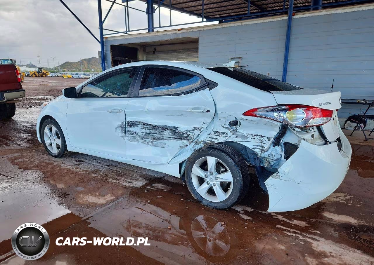 2013 Hyundai Elantra Gls VIN:5NPDH4AE0DH295525 - 2