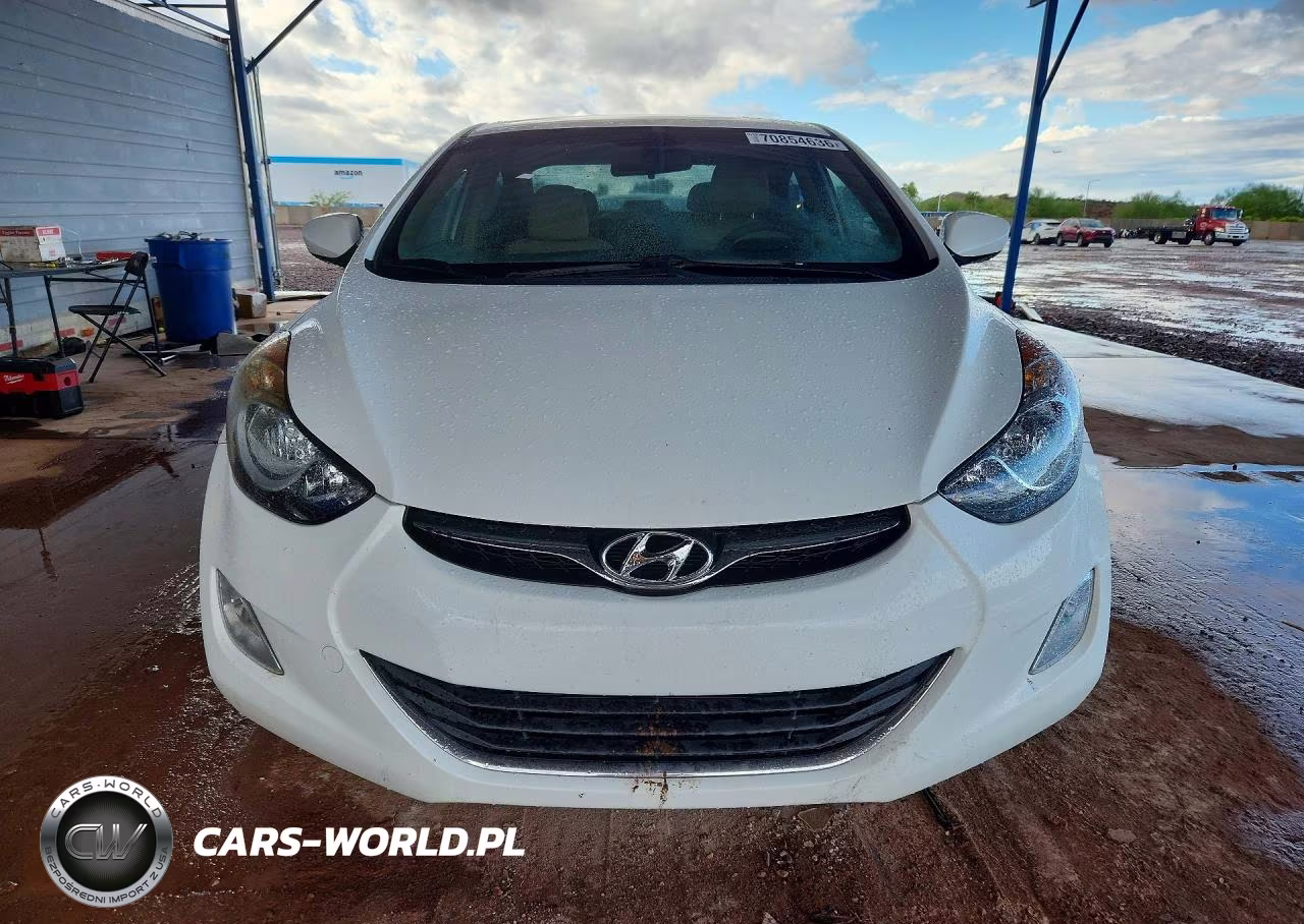 2013 Hyundai Elantra Gls VIN:5NPDH4AE0DH295525 - 5