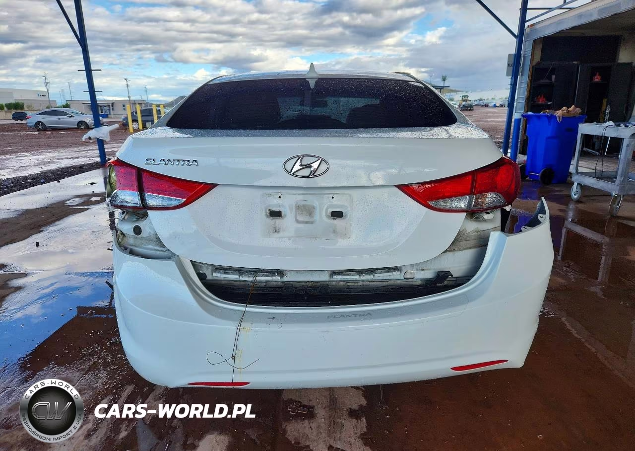 2013 Hyundai Elantra Gls VIN:5NPDH4AE0DH295525 - 6