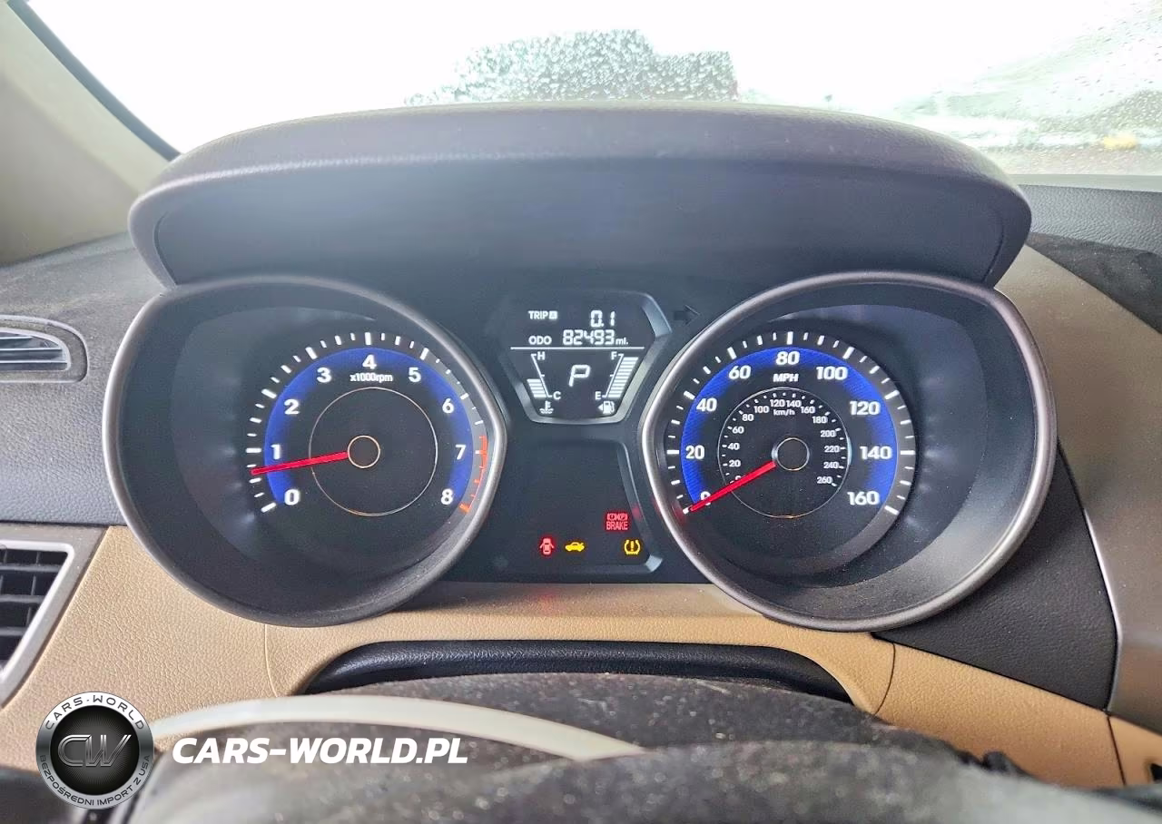 2013 Hyundai Elantra Gls VIN:5NPDH4AE0DH295525 - 9