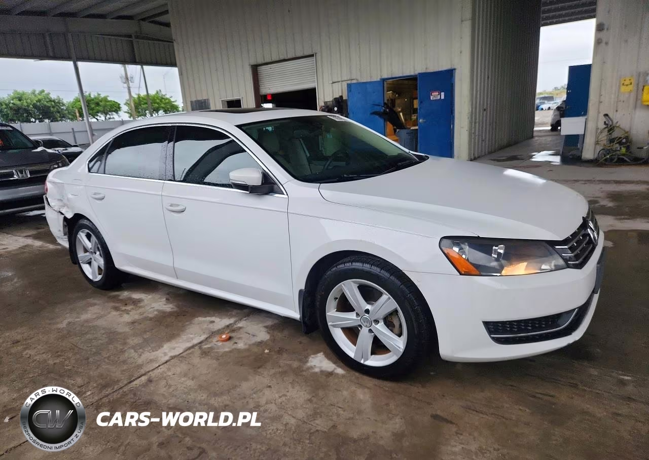 2013 Volkswagen Passat Se VIN:1VWBN7A38DC103339 - 4