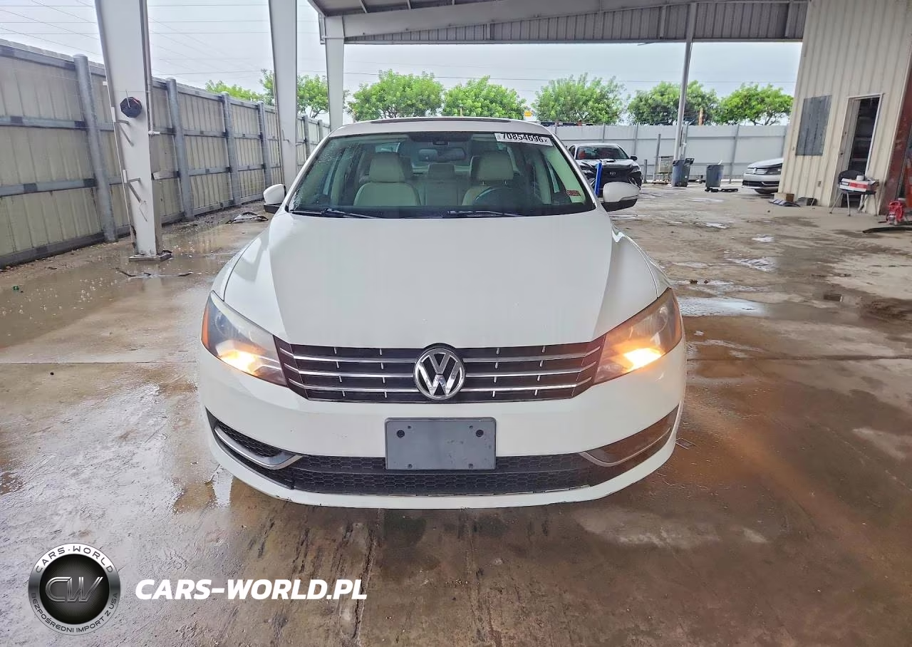 2013 Volkswagen Passat Se VIN:1VWBN7A38DC103339 - 5