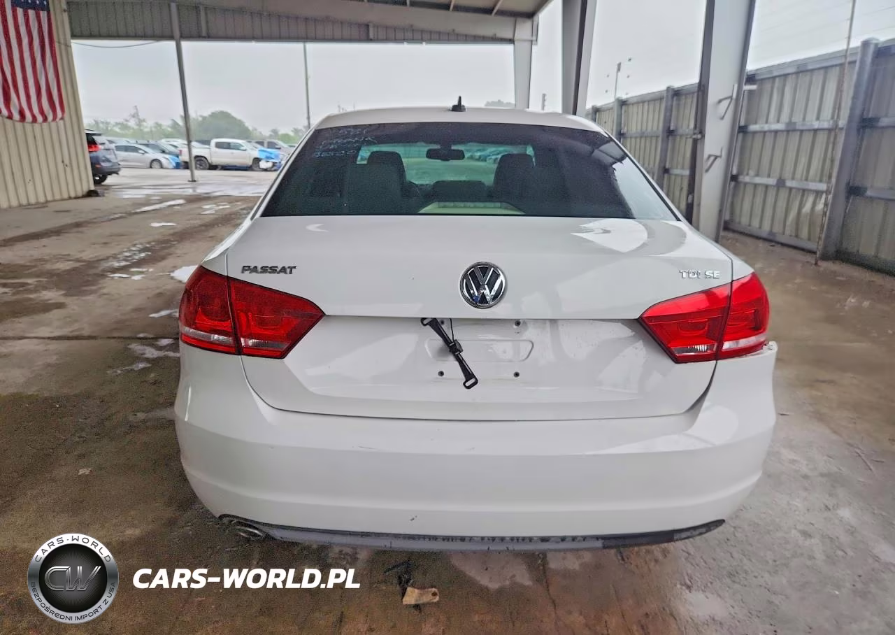 2013 Volkswagen Passat Se VIN:1VWBN7A38DC103339 - 6