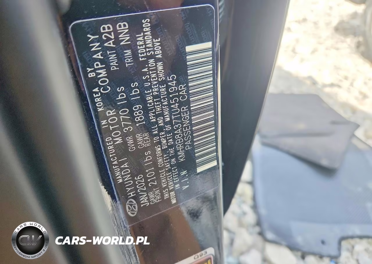 2026 Hyundai Venue Se VIN:KMHRB8A37TU451945 - 12