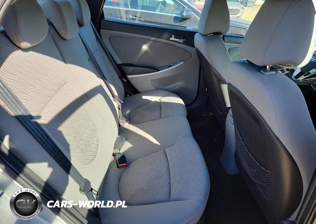 2012 Hyundai Accent Gls VIN:KMHCU4AE0CU112468 - 10