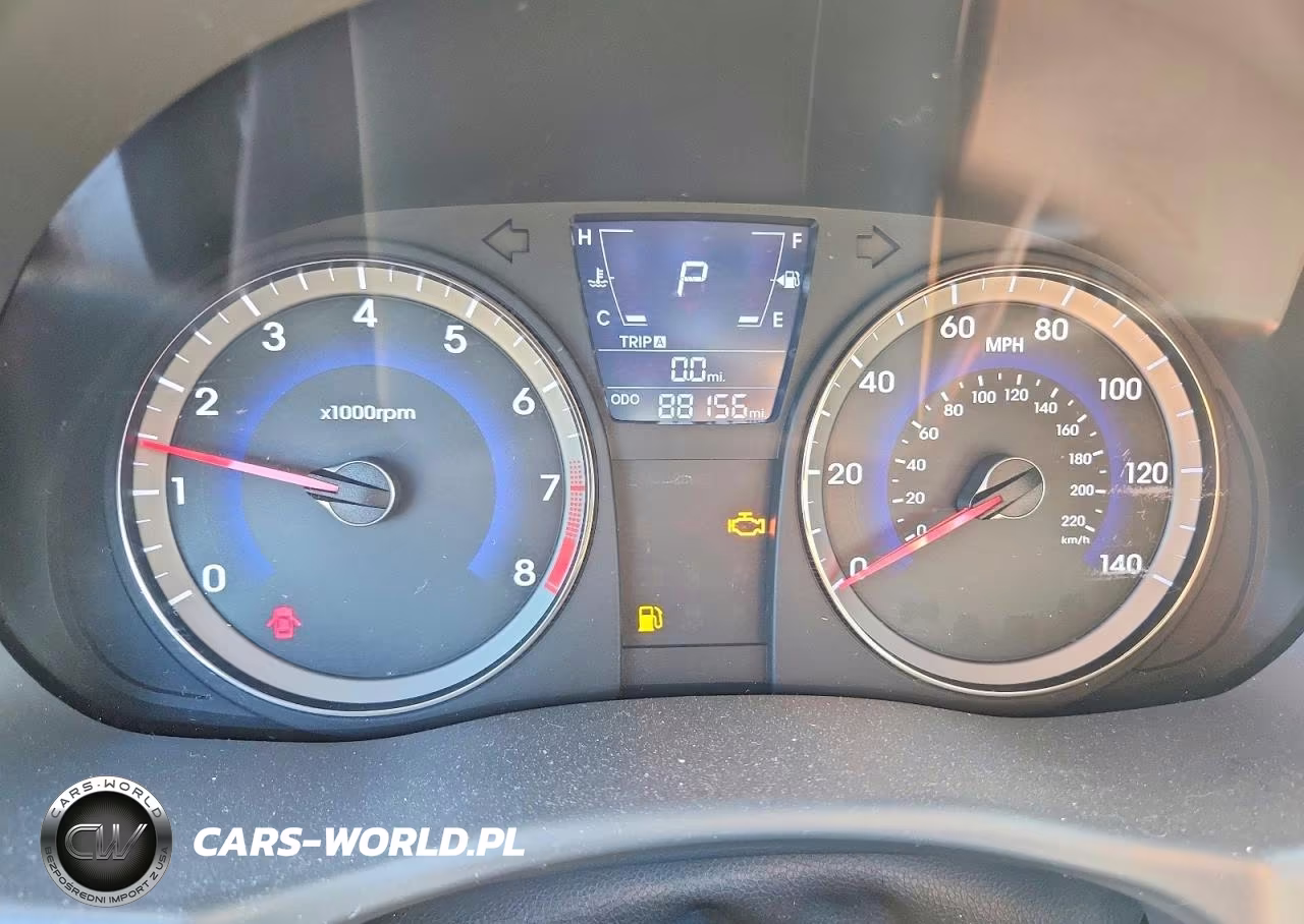 2012 Hyundai Accent Gls VIN:KMHCU4AE0CU112468 - 9
