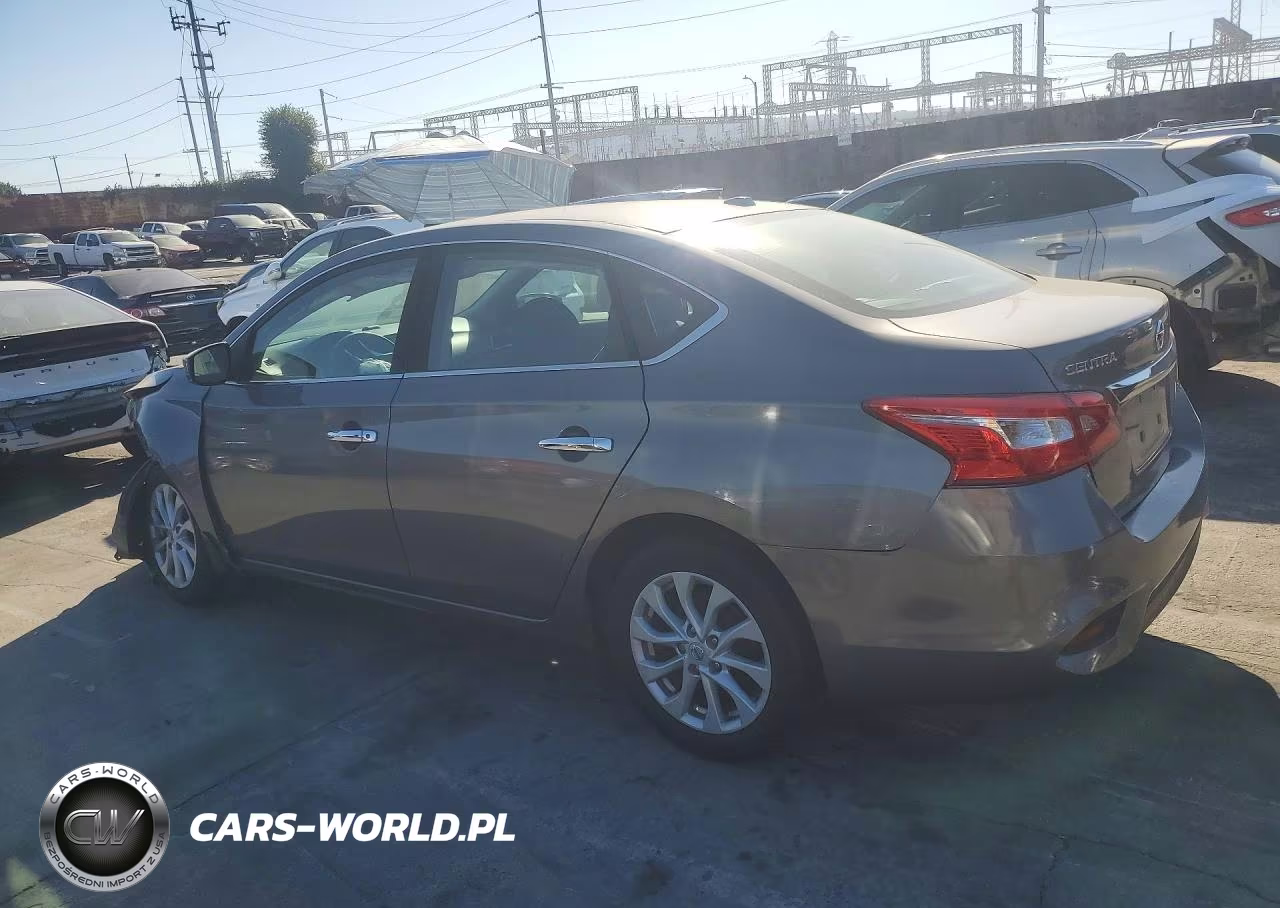 2019 Nissan Sentra Sv VIN:3N1AB7AP8KY252609 - 2