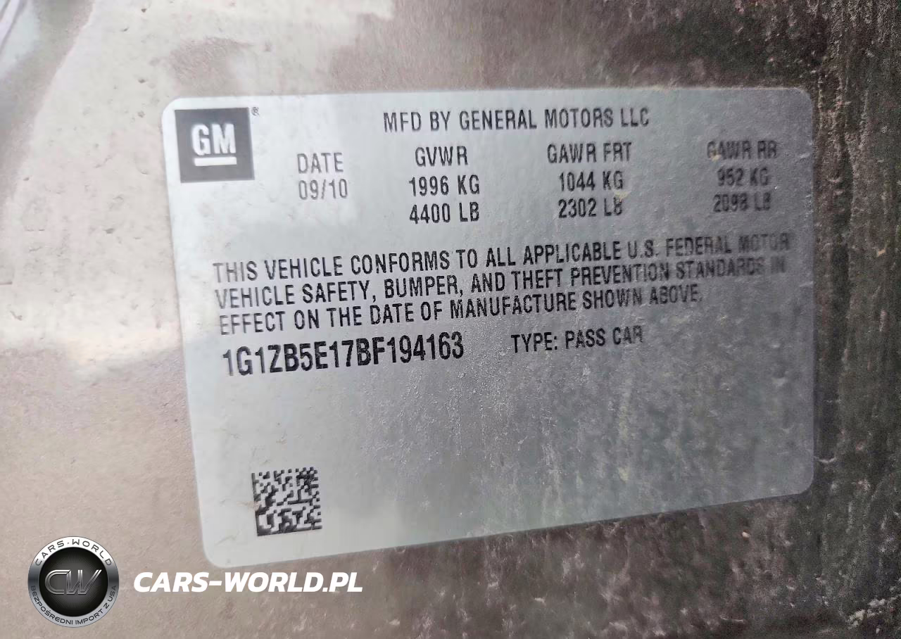 2011 Chevrolet Malibu Ls VIN:1G1ZB5E17BF194163 - 12