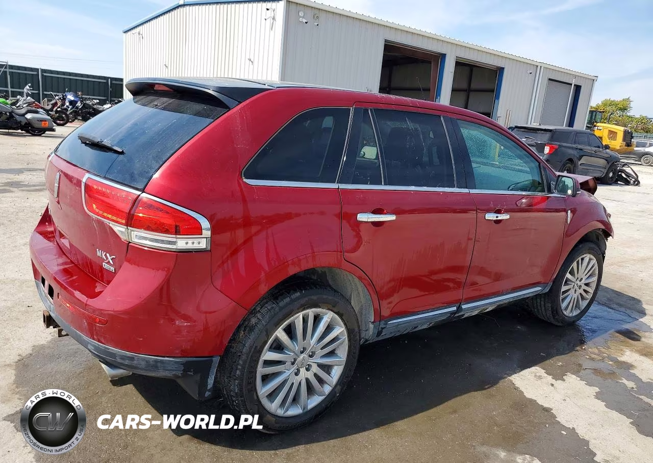 2013 Lincoln Mkx VIN:2LMDJ8JK9DBL15493 - 3