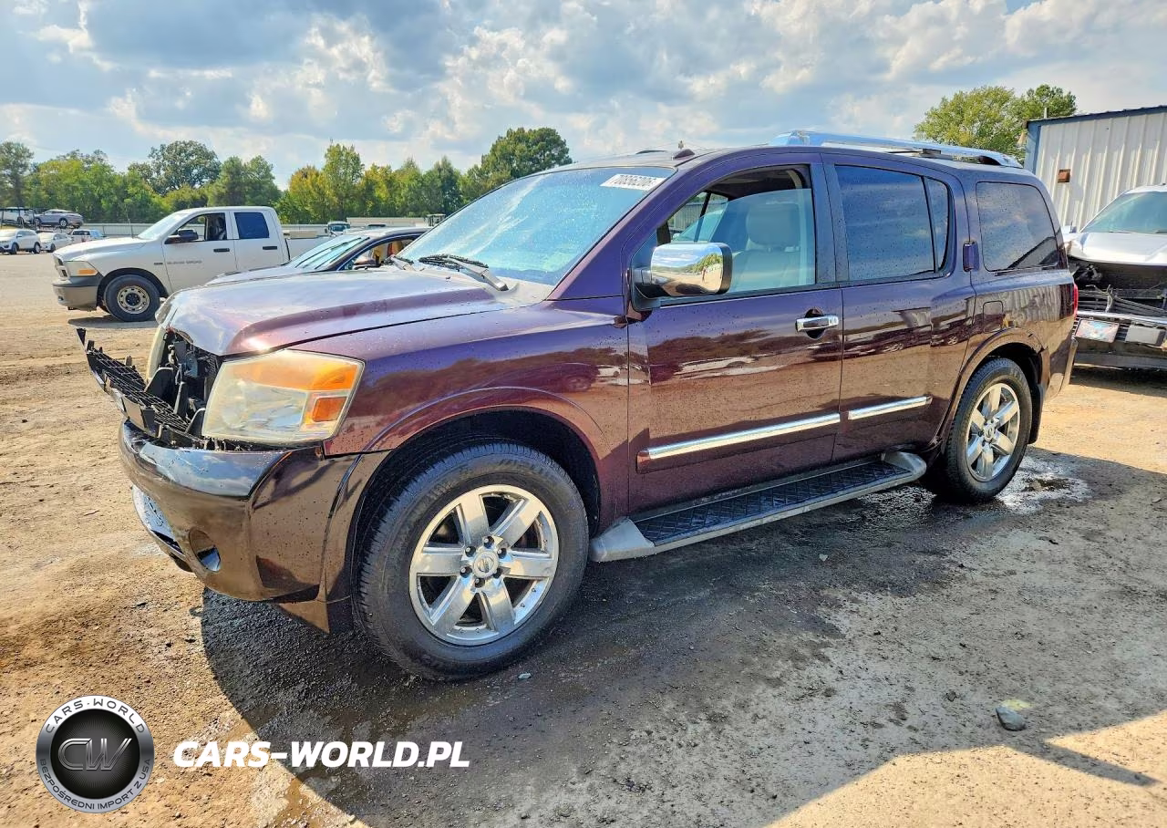 2013 Nissan Armada Platinum VIN:5N1AA0NC7DN605996 - 1