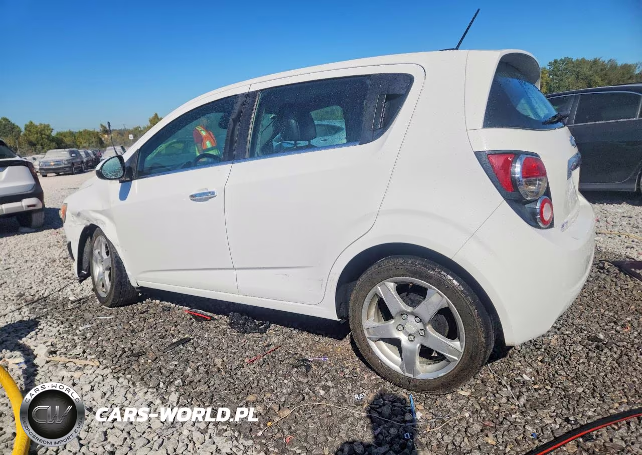 2016 Chevrolet Sonic Ltz VIN:1G1JE6SB0G4159653 - 2