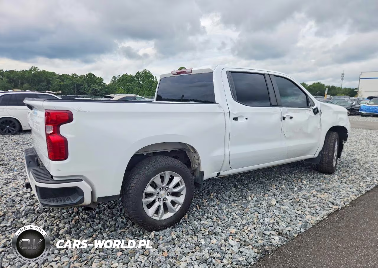 2022 Chevrolet Silverado C1500 Custom VIN:1GCPABEK7NZ510012 - 3