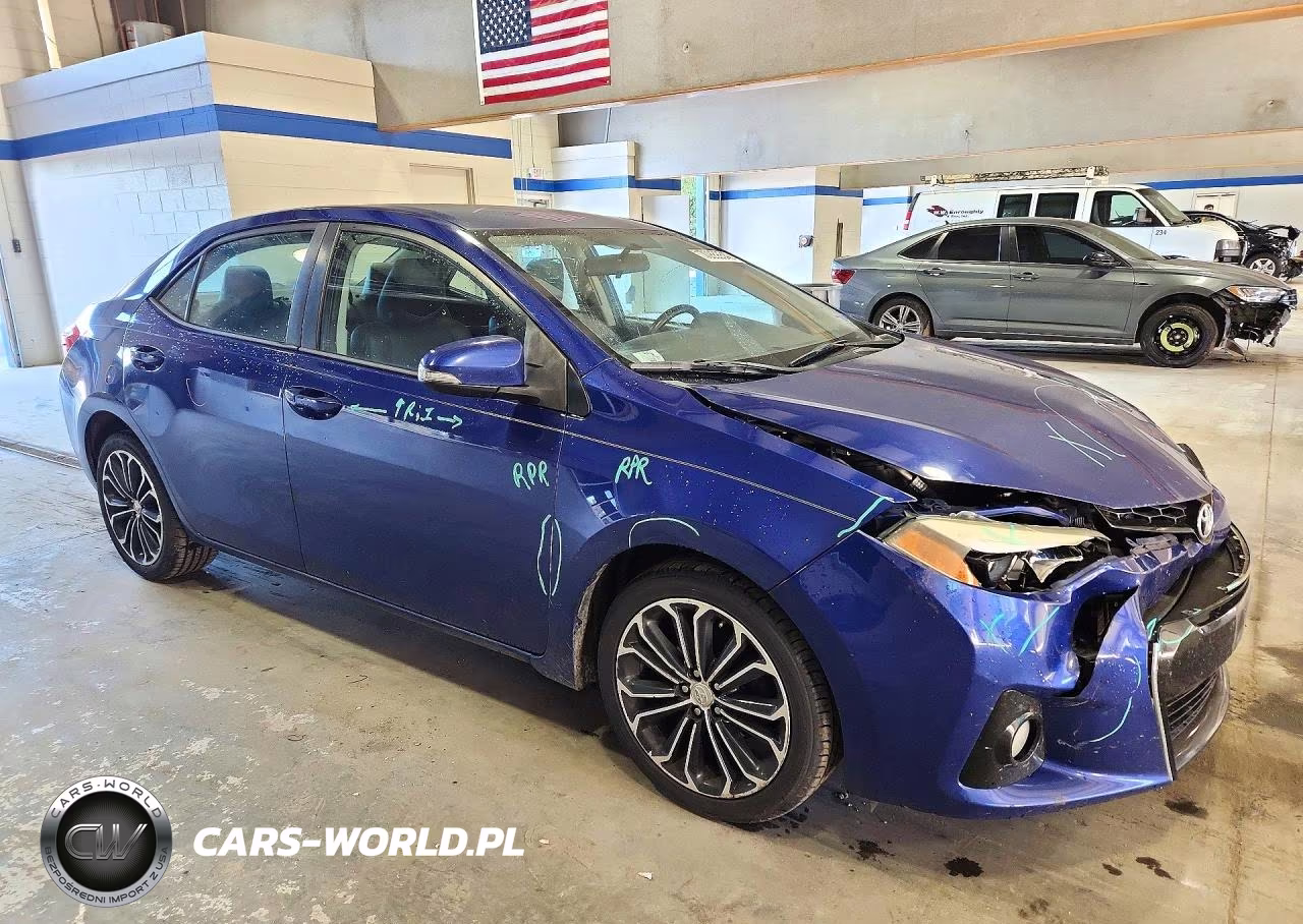 2015 Toyota Corolla S Plus VIN:2T1BURHE6FC249015 - 4