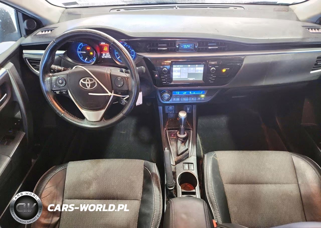 2015 Toyota Corolla S Plus VIN:2T1BURHE6FC249015 - 8