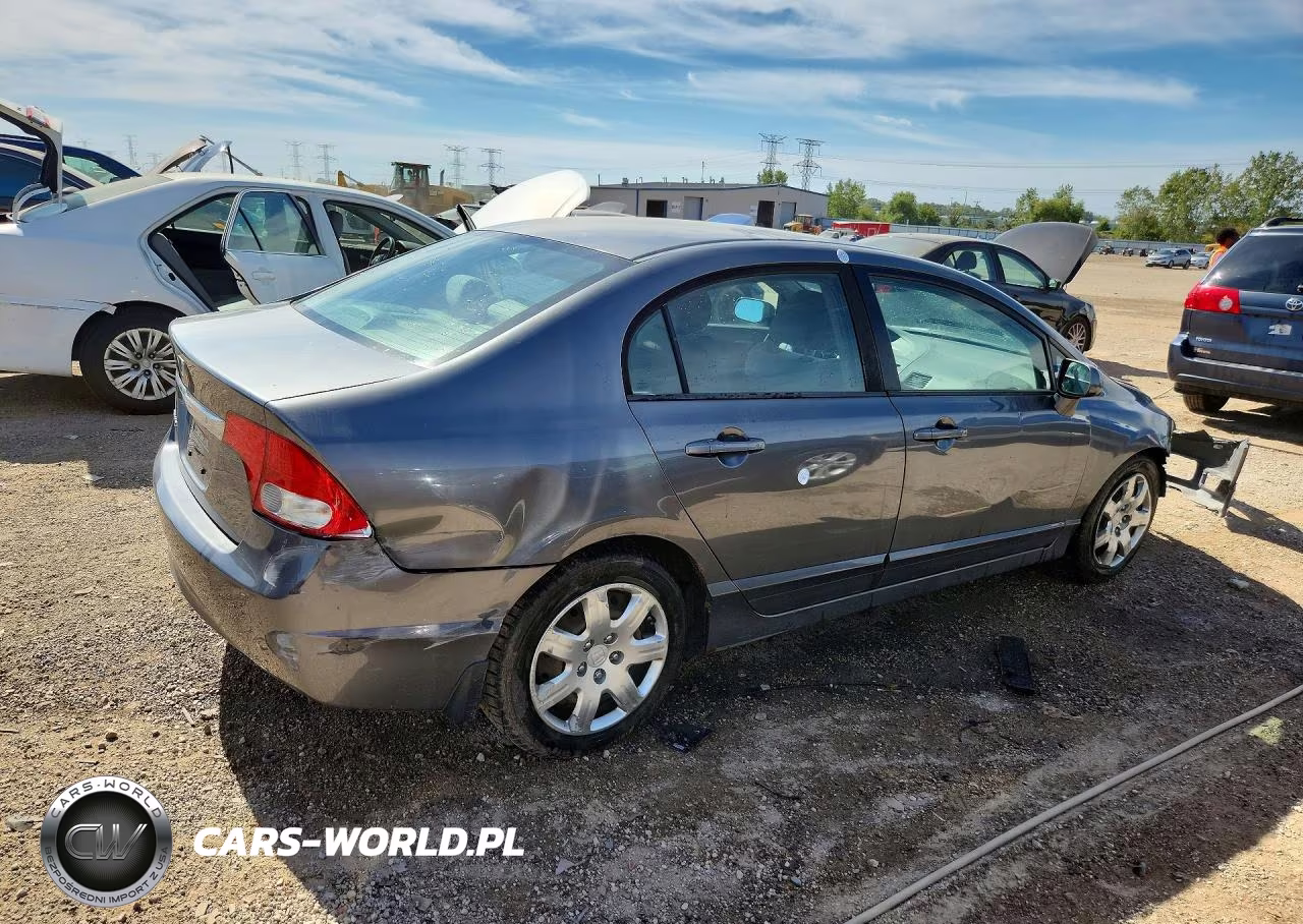 2011 Honda Civic Lx VIN:19XFA1F54BE041516 - 3