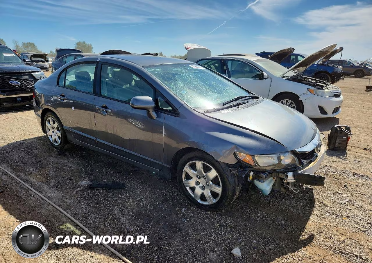 2011 Honda Civic Lx VIN:19XFA1F54BE041516 - 4