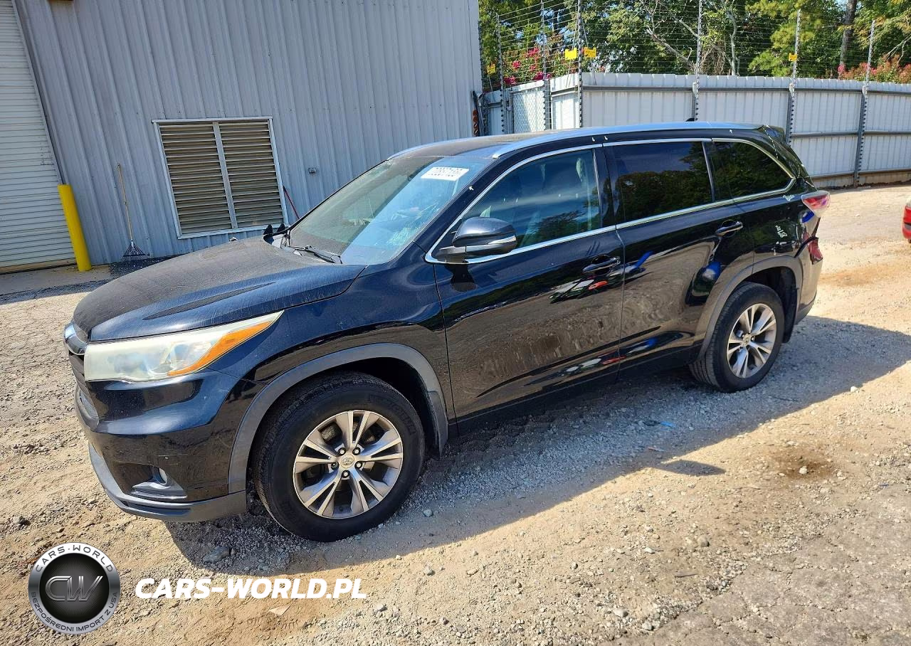 2015 Toyota Highlander Xle – zdjęcie 1 z 13