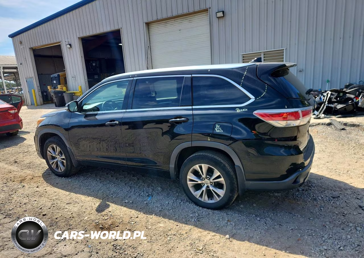2015 Toyota Highlander Xle VIN:5TDJKRFH4FS113231 - 2