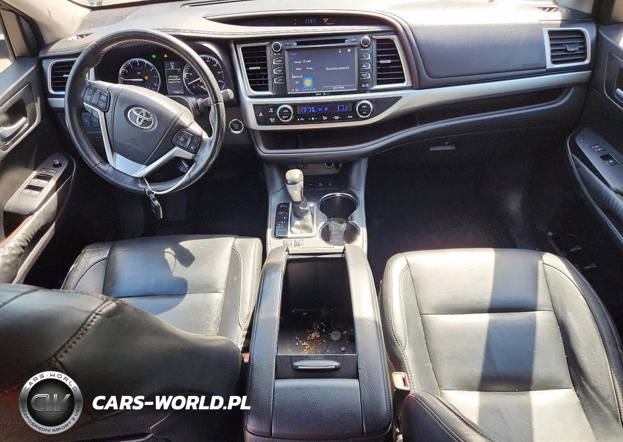 2015 Toyota Highlander Xle VIN:5TDJKRFH4FS113231 - 8